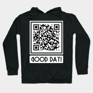 Rick Roll QR Code Hoodie